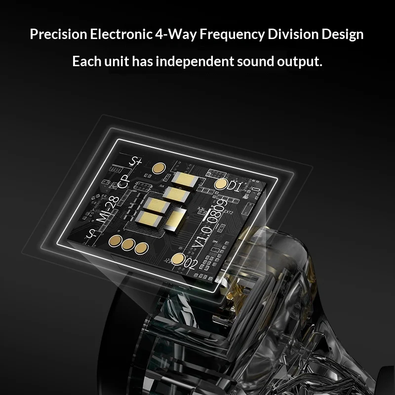 KZ Sonata X インイヤーモニターイヤホン フラッグシップHiFi 調整可能