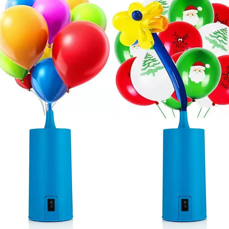 Balloon Pump Electric Air Pump Portable Balloon Inflators Machine for Christmas Birthday Party Decoration