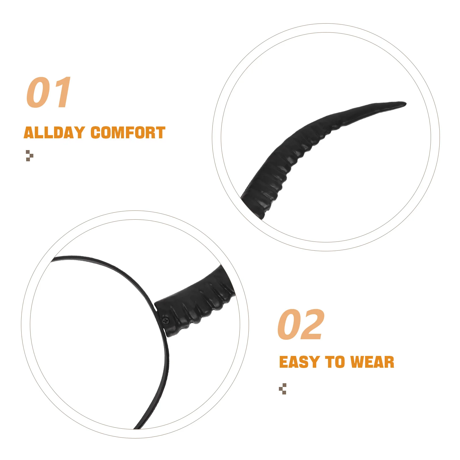 Plastic Duivel Hoorns Hoofdband Halloween Gothic Schoonheid Accessoire Heks Aankleden Party Prop voor Vrouwen en Kinderen Herbruikbare Cosplay