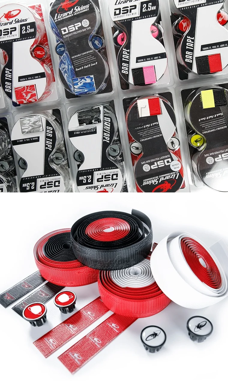 

Удобная лента на руль велосипеда с изображением ящерицы, двухцветная лента для шоссейного велосипеда с фиксированной передачей, обертка на руль велосипеда Cruiser