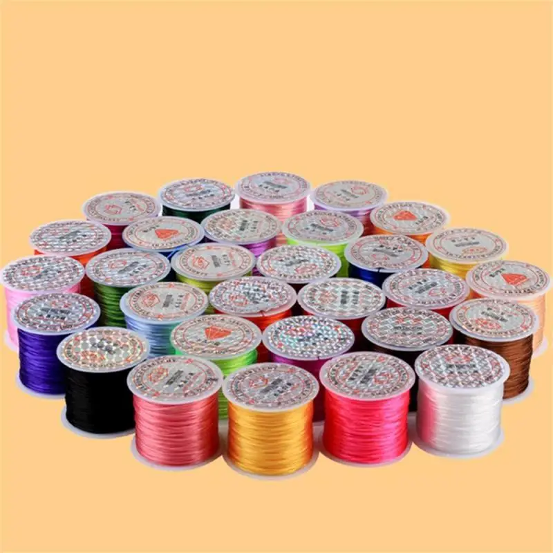 WUTA Leather Waxed Thread Round Polyester Sewing Threads Leather Craft Hand Stitching Line DIY Bracelet Thread Repair Work Cord