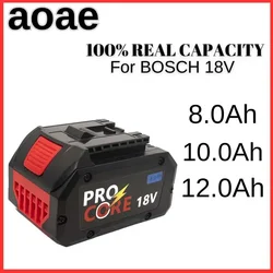 For Bosch 18V Professional Cordless Tool BAT618 BAT609 GBA18V80 21700 Battery ProCORE Replacement Battery