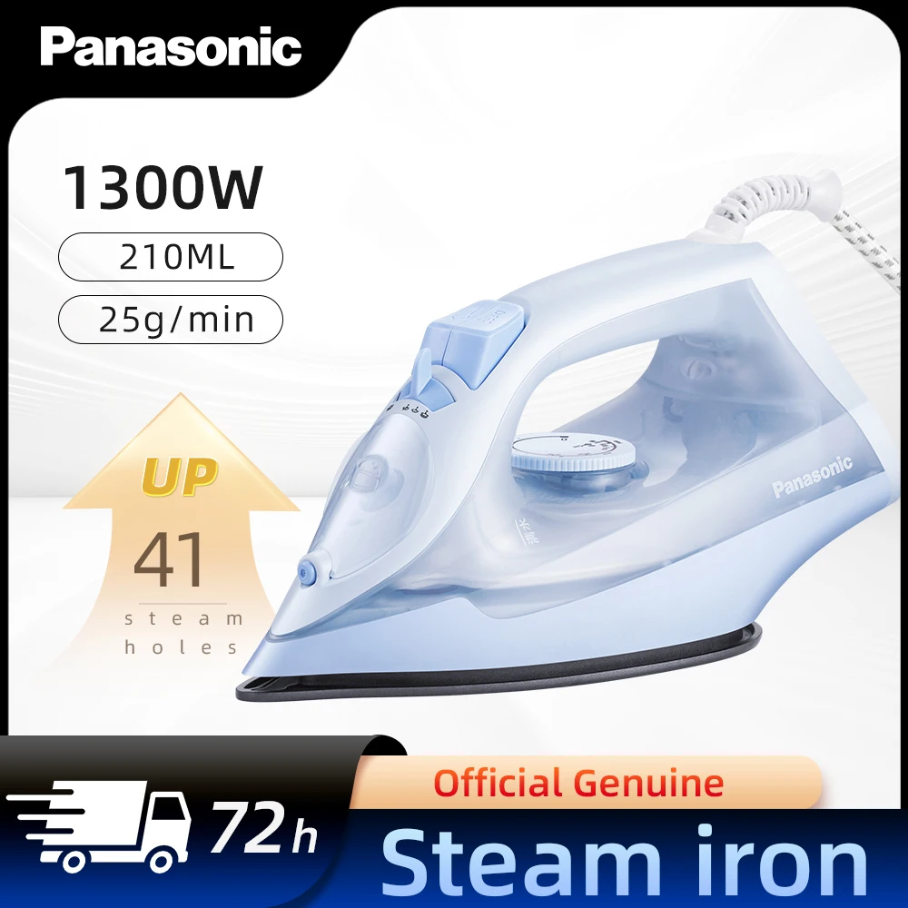 Sonifer Steam Iron 1500W Fast Heating 210ml Water Tank Travel Iron Upright Steam Adjustable Steam Self-Cleaning     Soleplat