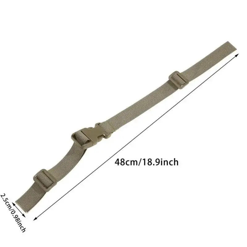 

New Bag Accessories Straps Backpack Buckle Chest Expandable Strap Accessory Nylon