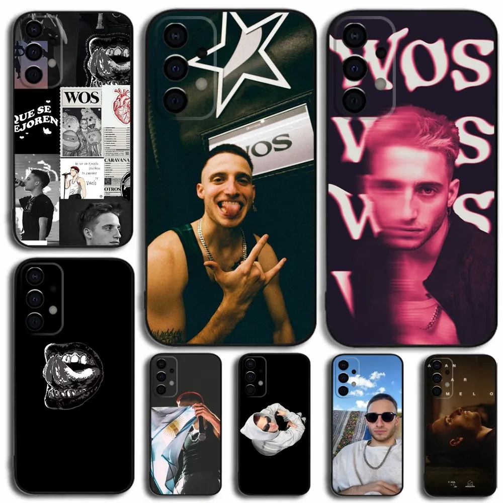 Singer Wos Valentin Oliva Phone Case For Samsung Galaxy A13,A21s,A22,A31,A32,A52,A53,A71,A80,A91 Soft Black Cover