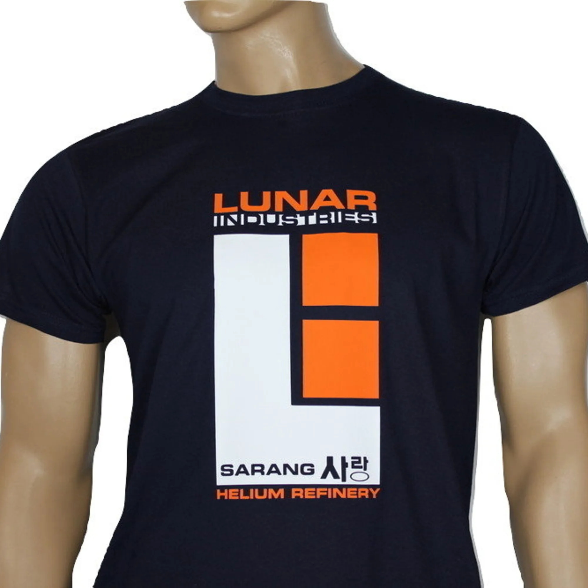 Футболка с длинным или коротким рукавом и принтом Moon Industries