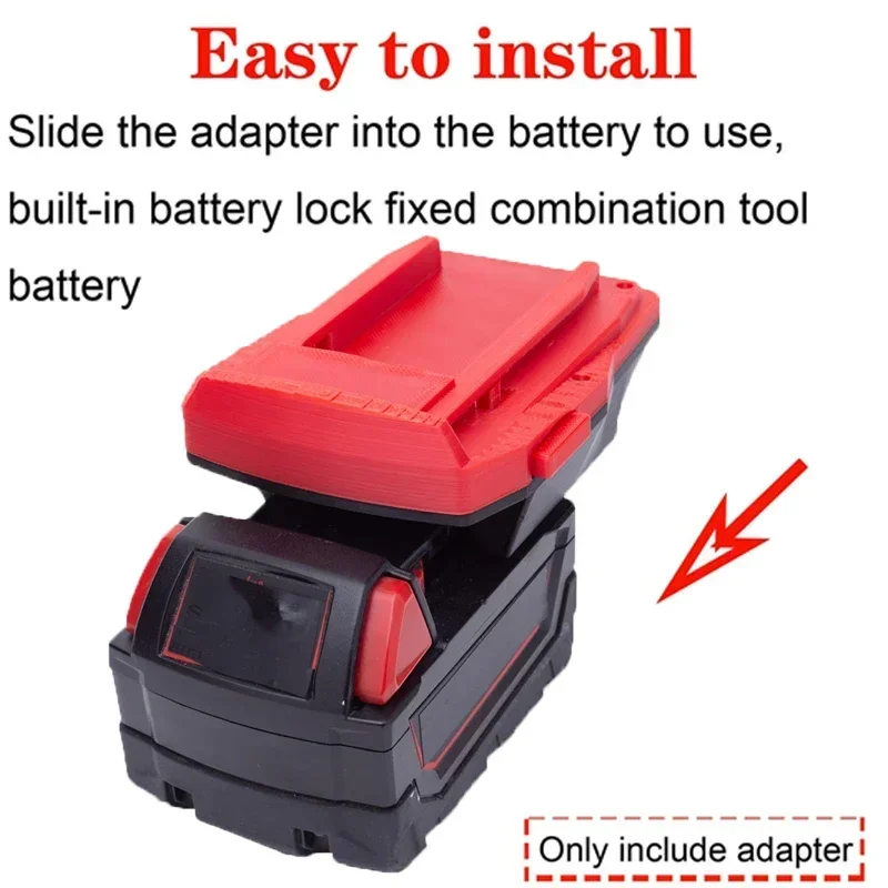 Imagem -04 - Adaptador de Bateria para Ferramenta de Íon-lítio Hilti 22v B22 para Milwaukee 18v Conversor de Bateria de Íon-lítio Acessório de Ferramenta Elétrica