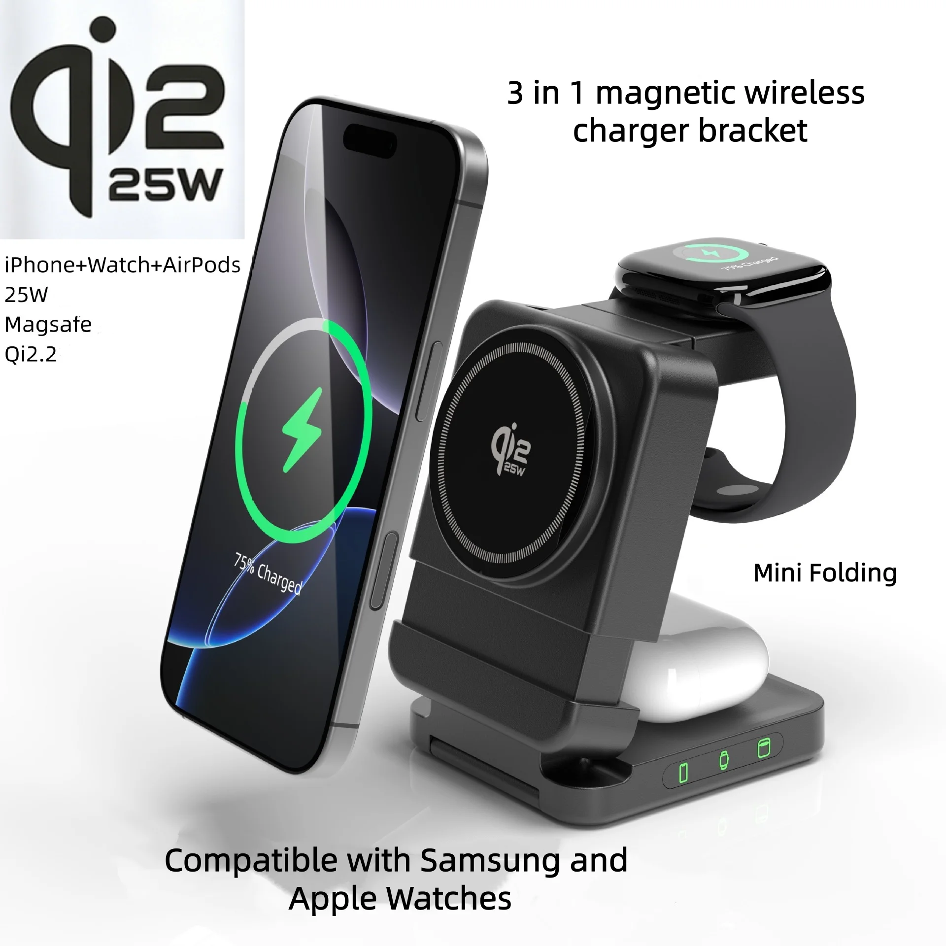 qi22-25w-ワイヤレス充電器-サムスン＆アップル用-高速磁気充電ステーション-galaxy-s26-s25-ultra-z-fold8-ultra-z-fold-flip対応
