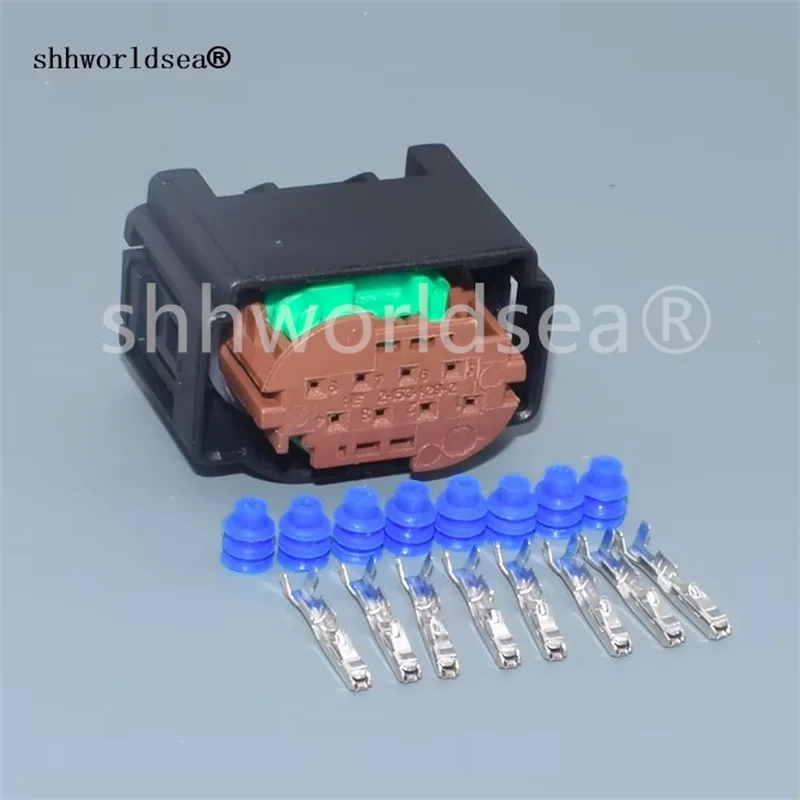 2/100Sets 2-1534229-2 car Connector cable Terminal plug connectors jacket auto socket 8 pin female Connector automotive plug