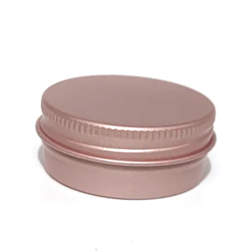 100Pcs Empty Matte Aluminum Tin 5ml 10ml 15ml 20ml 30ml 50ml 60g jar Pot Nail Art Makeup Lip Gloss Empty Cosmetic Tins Container