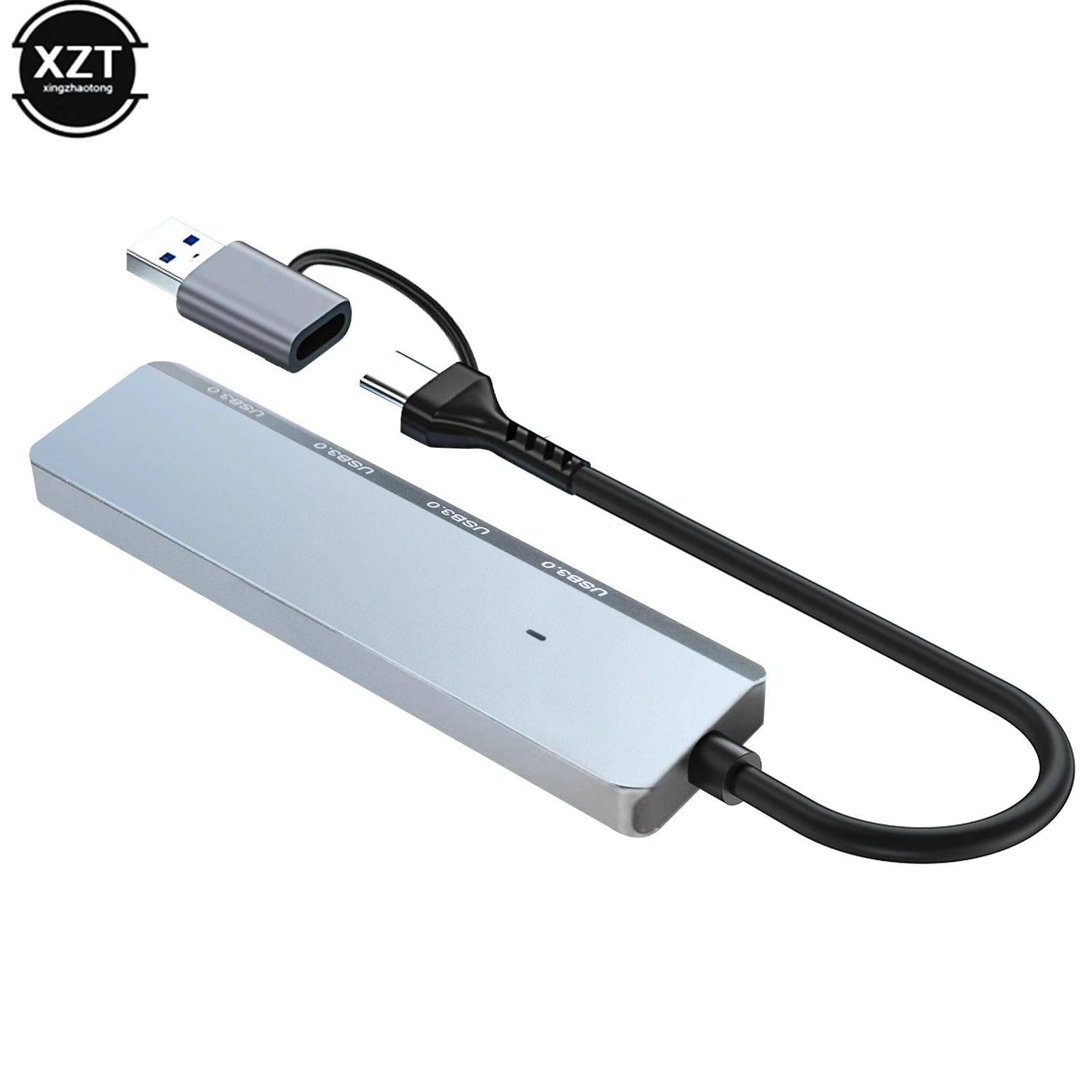 USB Type C HUB 5Gbps High Speed 4 Ports USB 3.0 HUB Splitter OTG Adapter For PC Computer Accessories