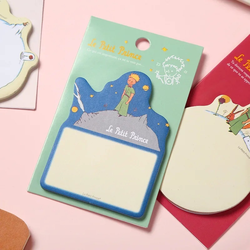 30 Sheets Little Prince Memo Pad Paper Sticky Notes Planner Sticker Paste Kawaii Stationery Papeleria Office School Supplies