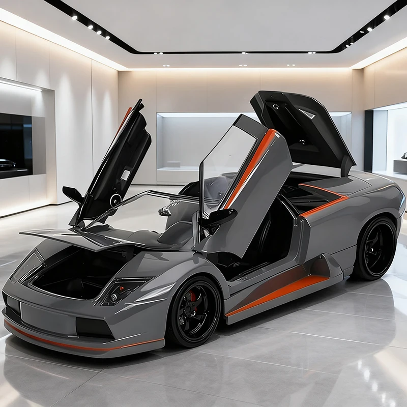 

Машинка JADA 1:24 Murcielago LP640, литая под давлением, коллекционная модель автомобиля, миниатюрная масштабная модель для детей