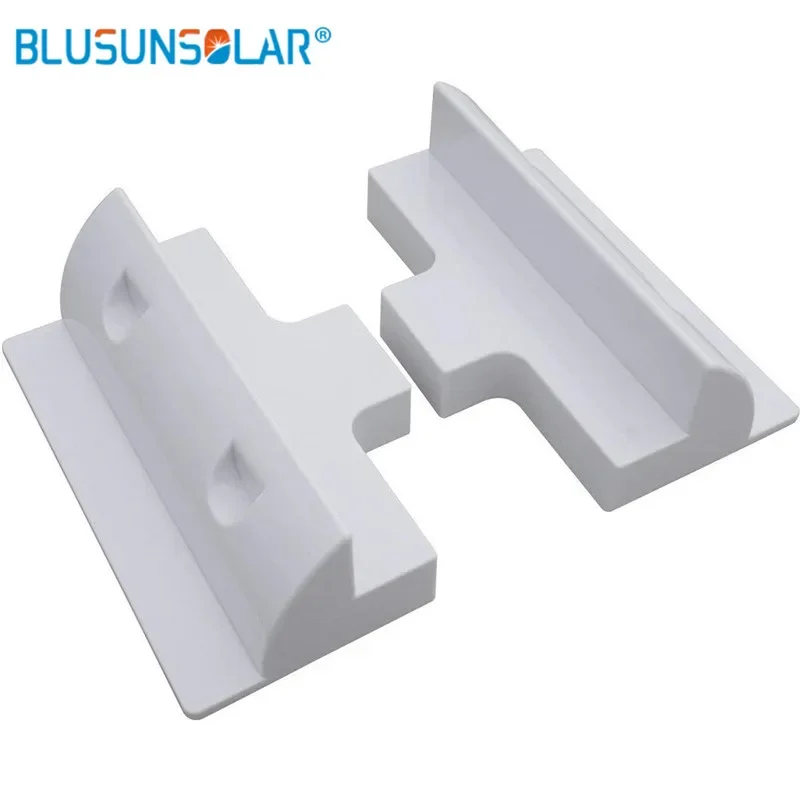 2Pcs/set ABS Solar Panel Mounting Corner Side Mountain Bracket 18cm For RV Trailer Caravan Motorhome Boat Roof Yacht Camper