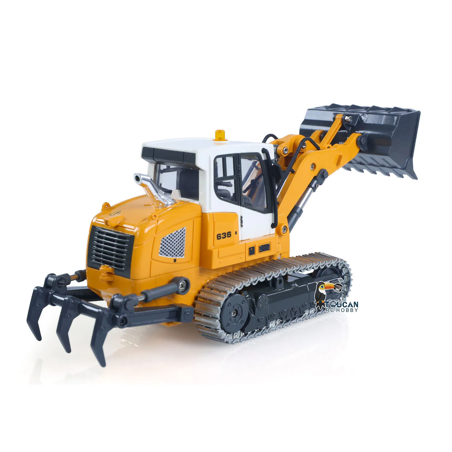 Cadeau Mini 1/50 mis à jour RTR 970 636 RC pelle à distance pelle camion Machine Construction voitures passe-temps lumière son jouet pour les garçons