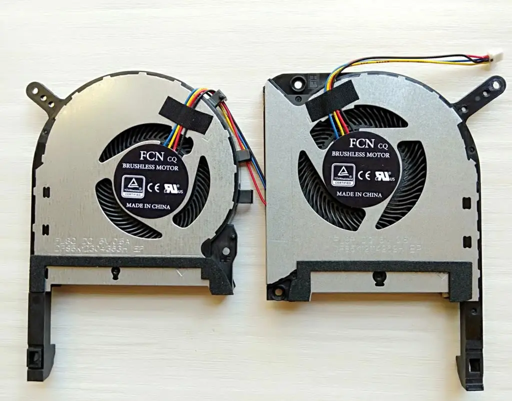 

New For Asus TUF Gaming FX505 FX505GE FX505GD FX505GM FX505DT FX705DT FX86FE FX86FM FX86SM Laptop CPU & GPU Cooling Fan