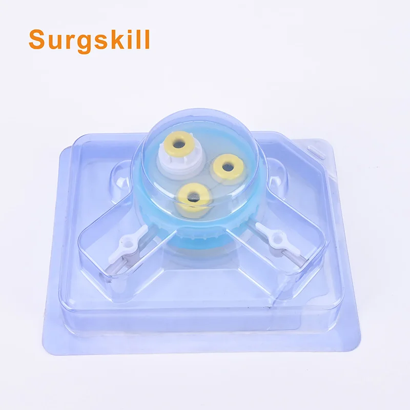 Disposable Laparoscopic Single Port a Channel for Endoscopy and Laparoscopy Instrument Surgery Trocar