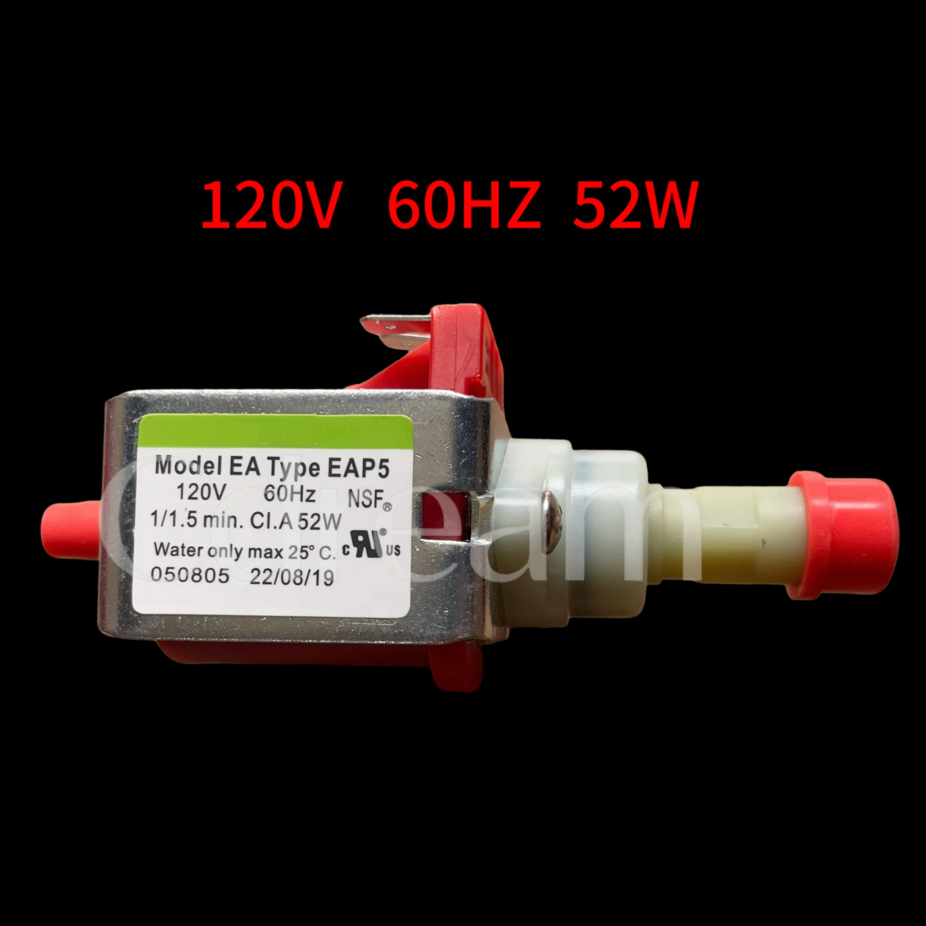 Compatible avec la pompe à vibration Ulka EAP5-120V, 60Hz, 52W