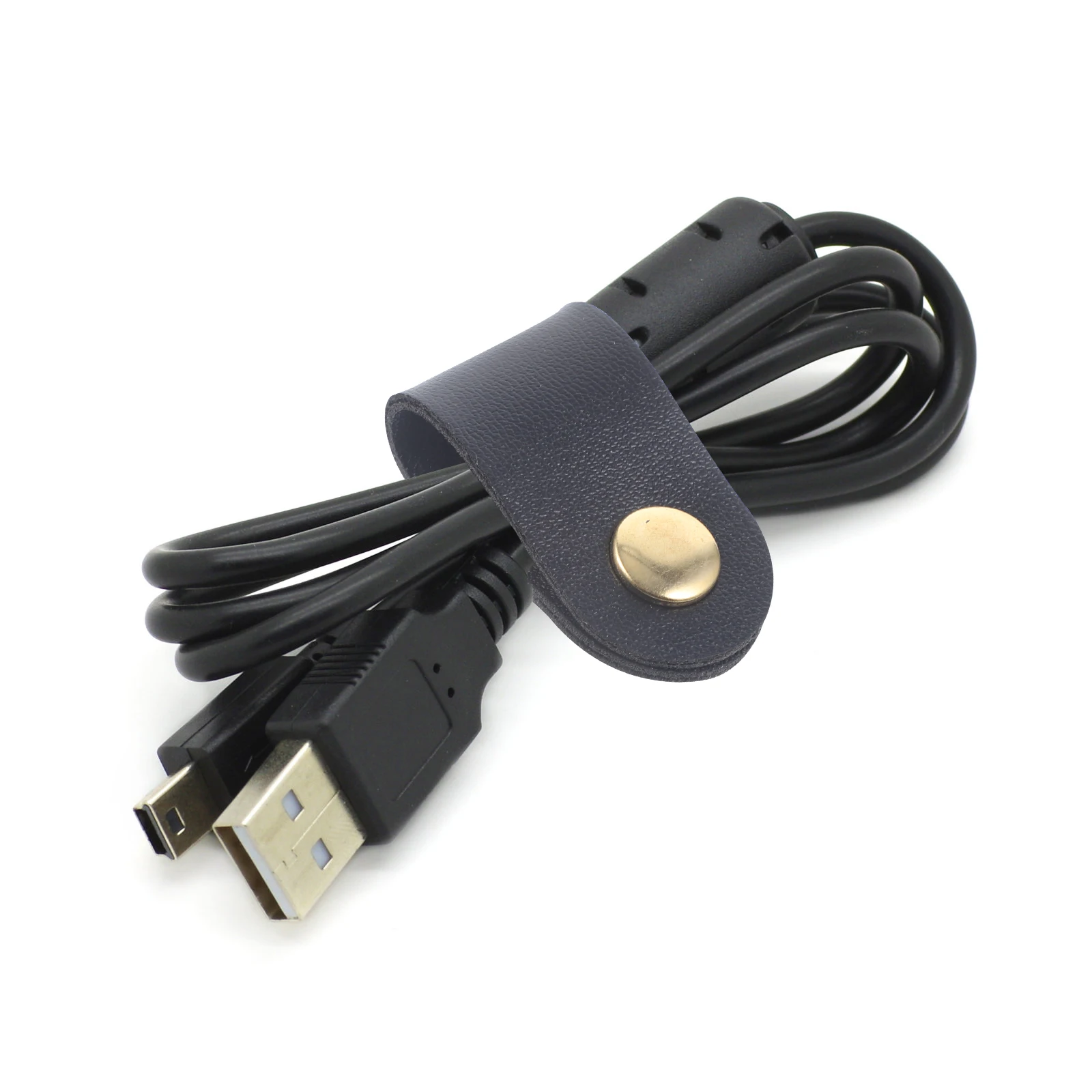 

5Pcs Cable Straps Headphone Organizer Artificial Wire Wrap Management Straps Travel Home Office School Cable Ties