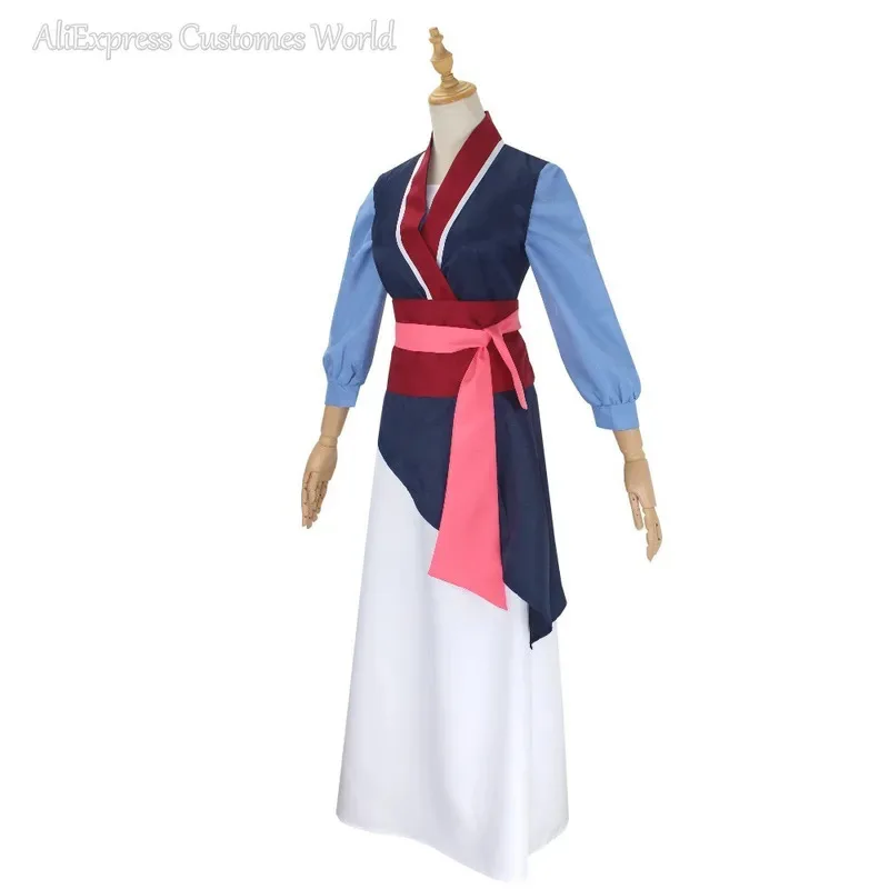 Movie Mulan Cosplay Costume Anime Mushu pour Suits for Film Animation Halloween Men's Version Mu lan Performance Costume