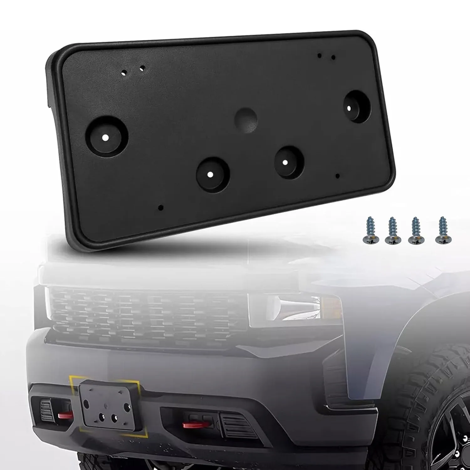 

Кронштейн переднего номерного знака для Chevy Silverado 1500 2019-2021 гг.