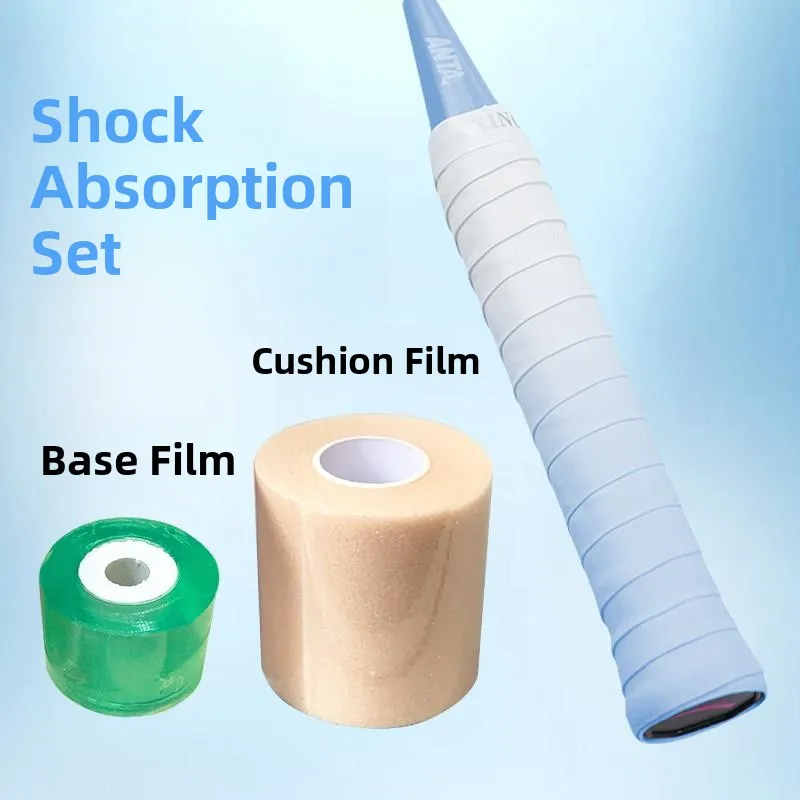 

o Absorption Badminton Tennis Raet ip Set Anti-Slip Sweat Absorbent Base Film o Reducing Membrane Sports Fitn