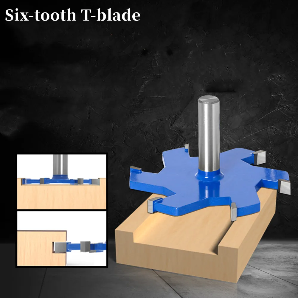 Thickness 4-10mm Boring Drill Bits Cutter Door Stile & Rail Cabinet Door Shaper Cutter Sets 6T Woodworking Tools Slotting Cutter