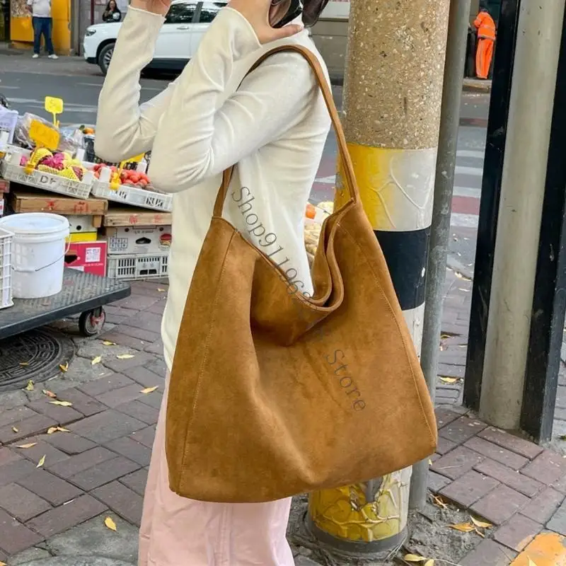 

Women Armpit Bag Large Capacity Shoulder Bag Top Handle Bag for School Work 066F