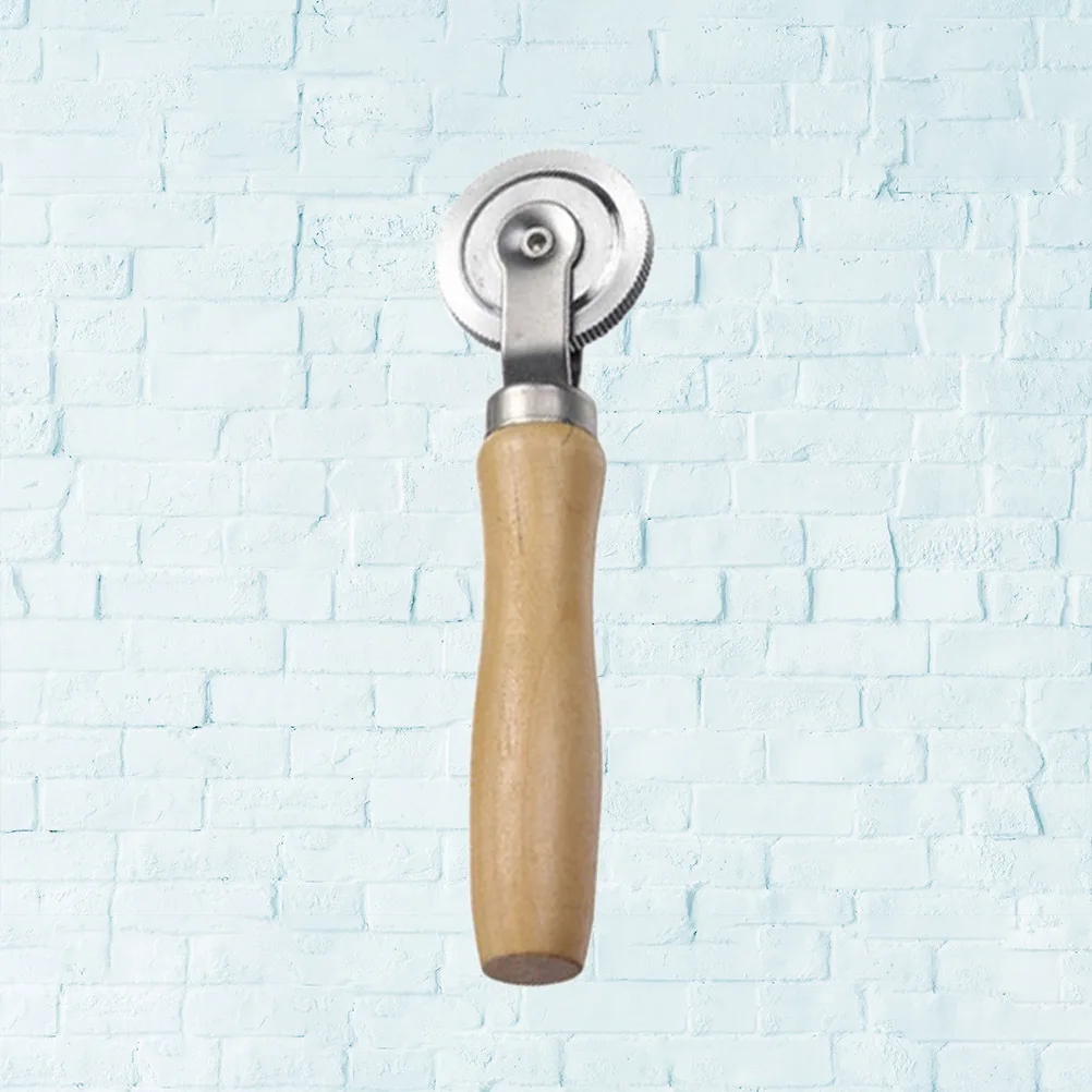 

Bearing Roller Tire Repair Tool 50x6mm Wooden Handle Labor Saving Tyre Roller for Car Tube Patch Adhesion Repair Tool