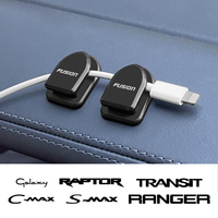 4Pcs Car Hanging Storage Hooks Holder For Ford Ranger CMax Fusion Galaxy Transit SMax Raptor KA GT Flex Figo Auto Accessories