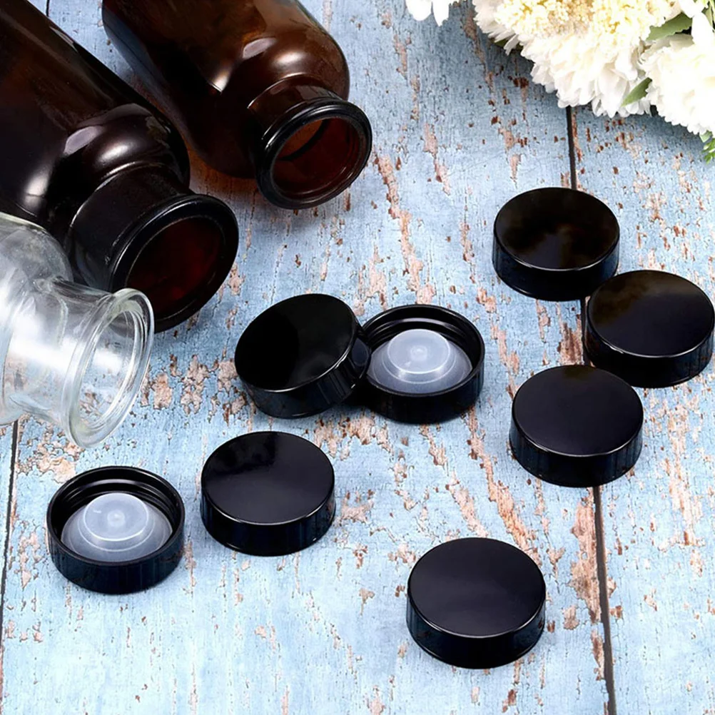 

4Pcs Bottle Poly Cone Cap Reusable Screw Caps for Jugs Airtight Seal Lids for Liquid Storage Plastic Bottle Caps Lids