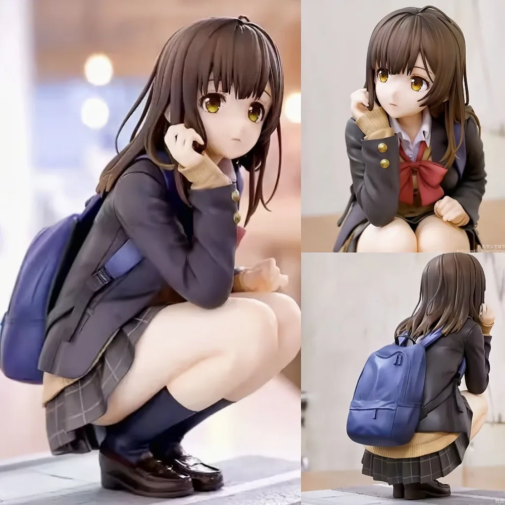 15cm/5,91 Zoll Anime-Figur in Hockposition Sayu ‌   Actionfiguren PVC-Statue Ornament Sammlerstück Modell Spielzeug Geschenke
