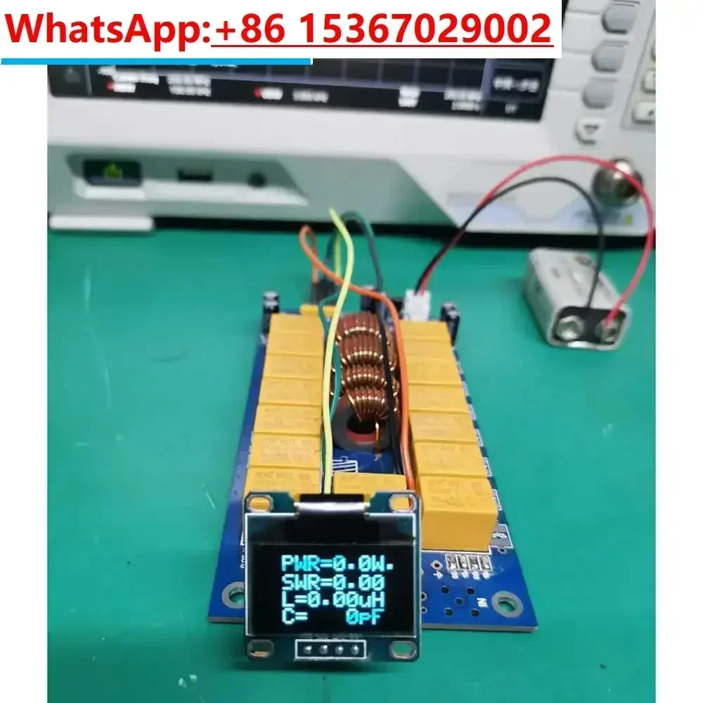 MINI0.96-inch OLED 1.8-50MHz ATU-100 Mini Automatic  Tuner Firmware Programming