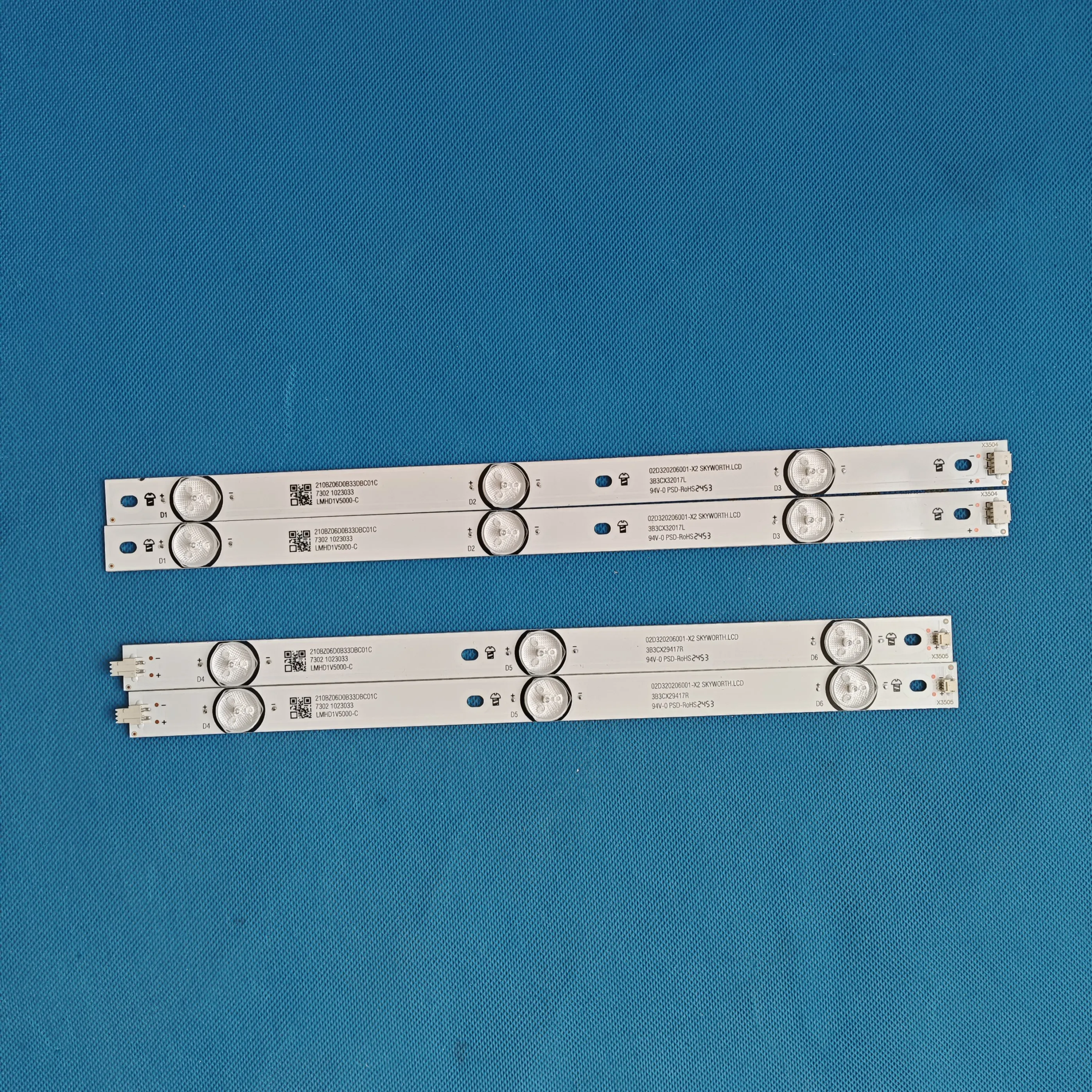 LED Backlight strip For 32PHS5505/12 32PHF3282/T3 32PHT4504 32PHS4503 32PHT4503 32PHT4203/12 32PHT4112/12 GJ-2K17 CSP-315 01T38