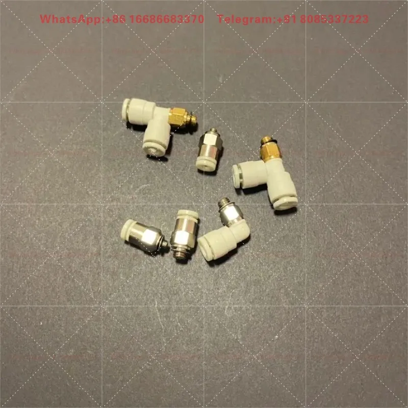 Air Pipe Connector Fitting Spare Parts For Automatic Threading Machine Replacement Accessories Hardware Components-10pcs