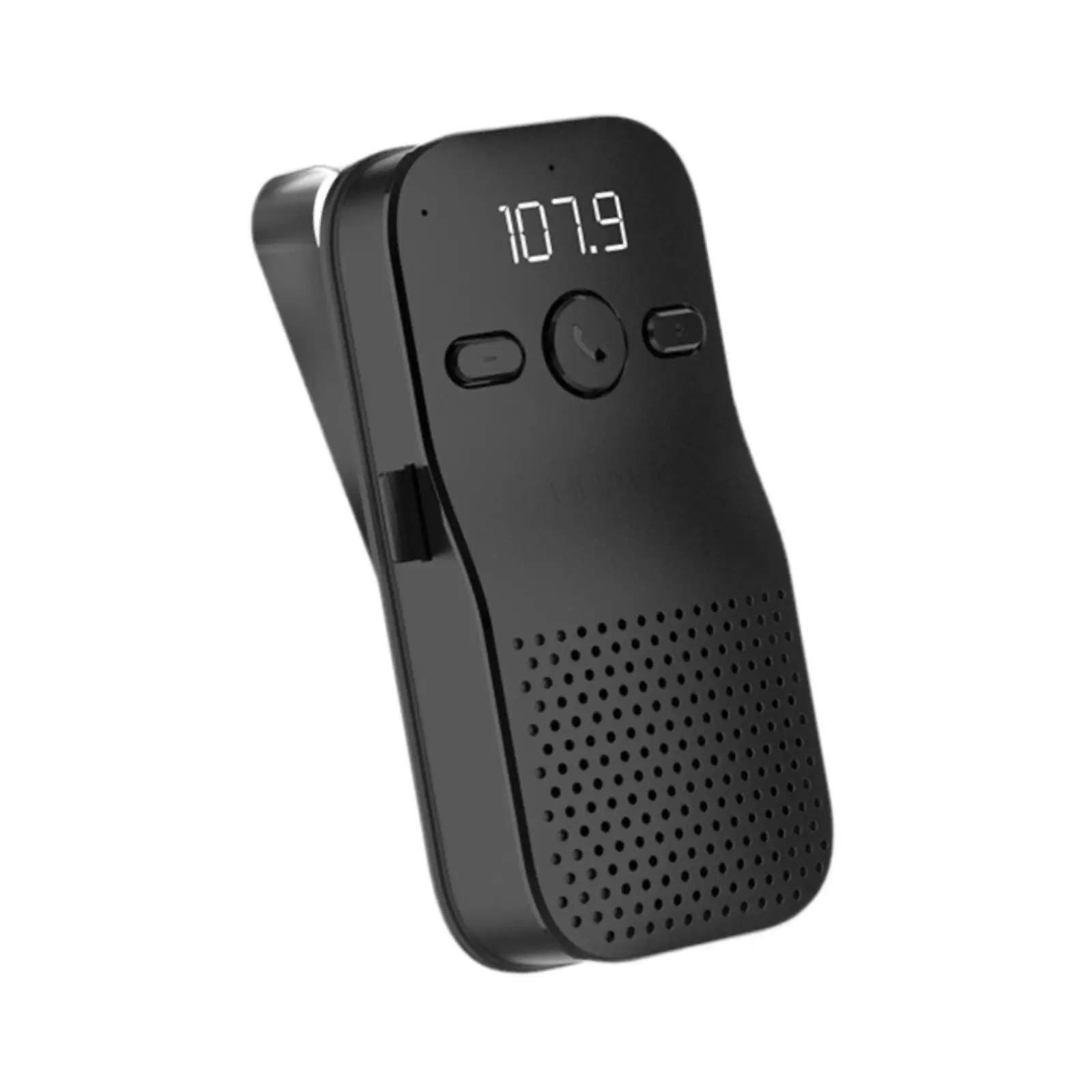 Car Speakerphone Handsfree Kit with Back Clip Multipurpose Sun Visor Clip