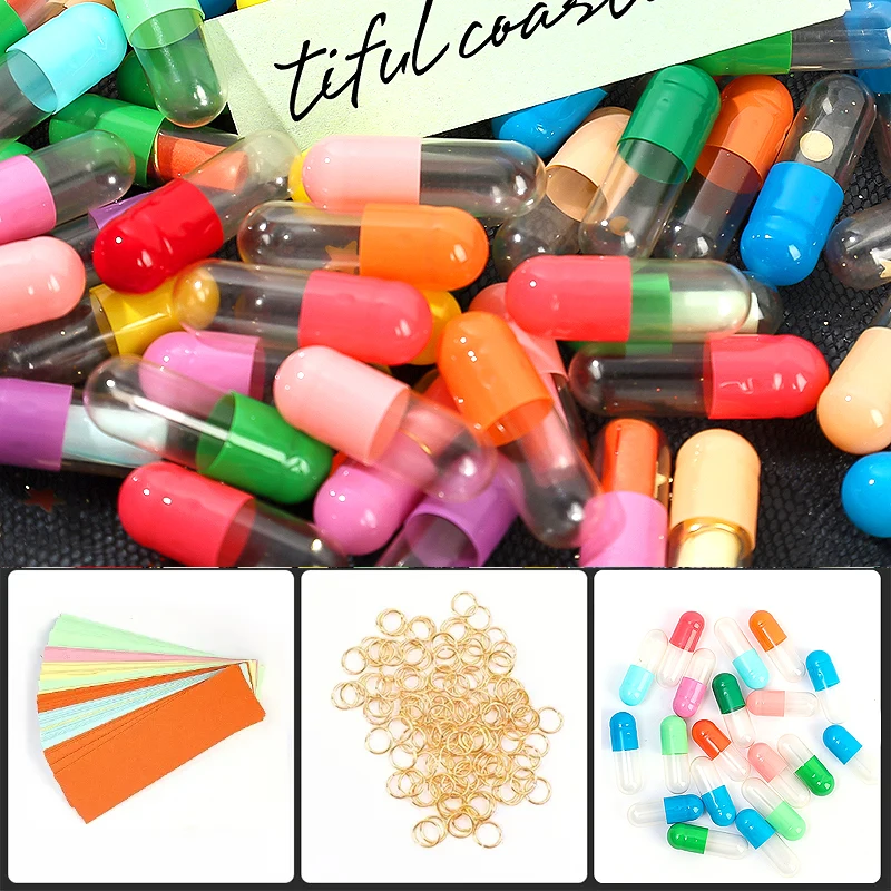 20/50Pcs Creatieve Capsule Letters Bericht In Een ... – Grandado