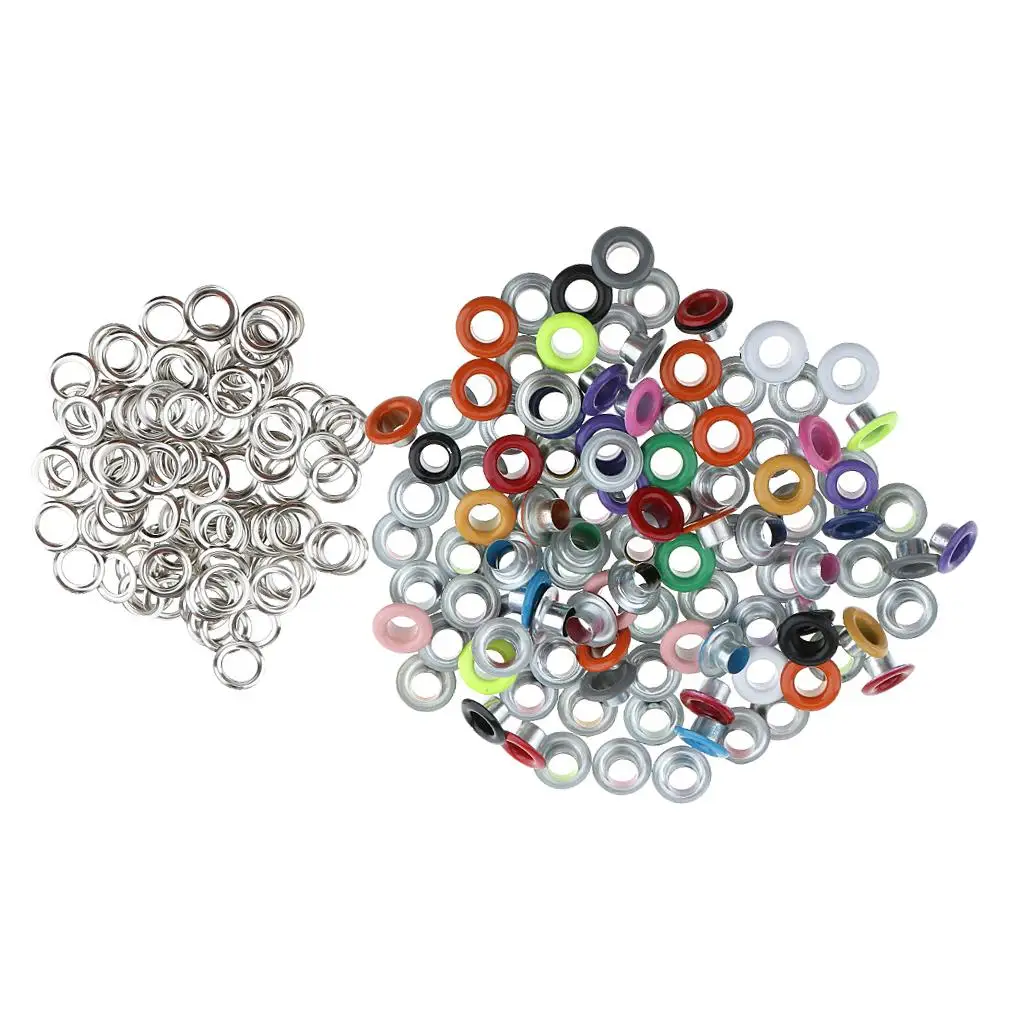 3mm Metal Eyelets Iron Craft Rivet Leather Scrapbooking Embellishments Supplies for Handbags Shoes Hats Card Projects