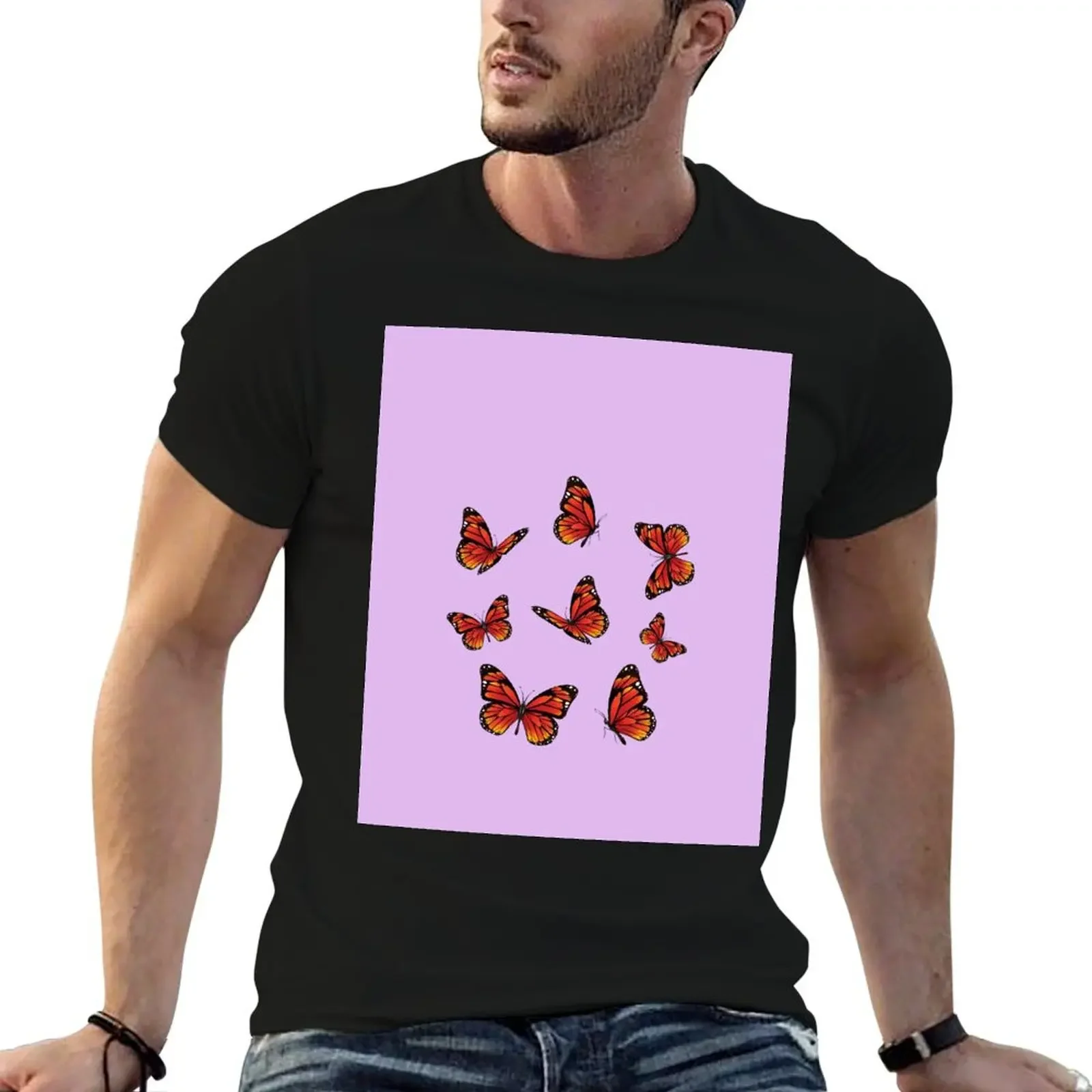 

Save the Monarch Butterfly T-Shirt man clothes vintage t shirts shirts graphic mens graphic t-shirts pack