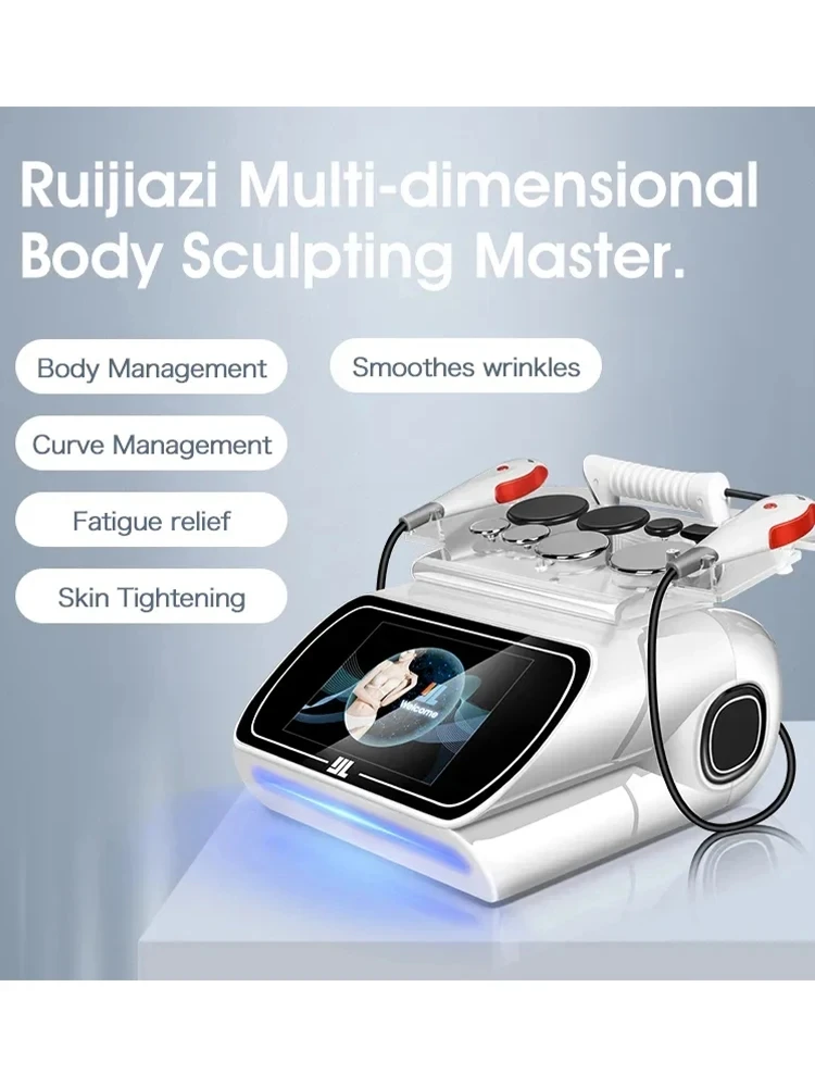 

Multifunctional radio frequency treatment machine for body shaping, skin tightening and elimination of facial wrinkles