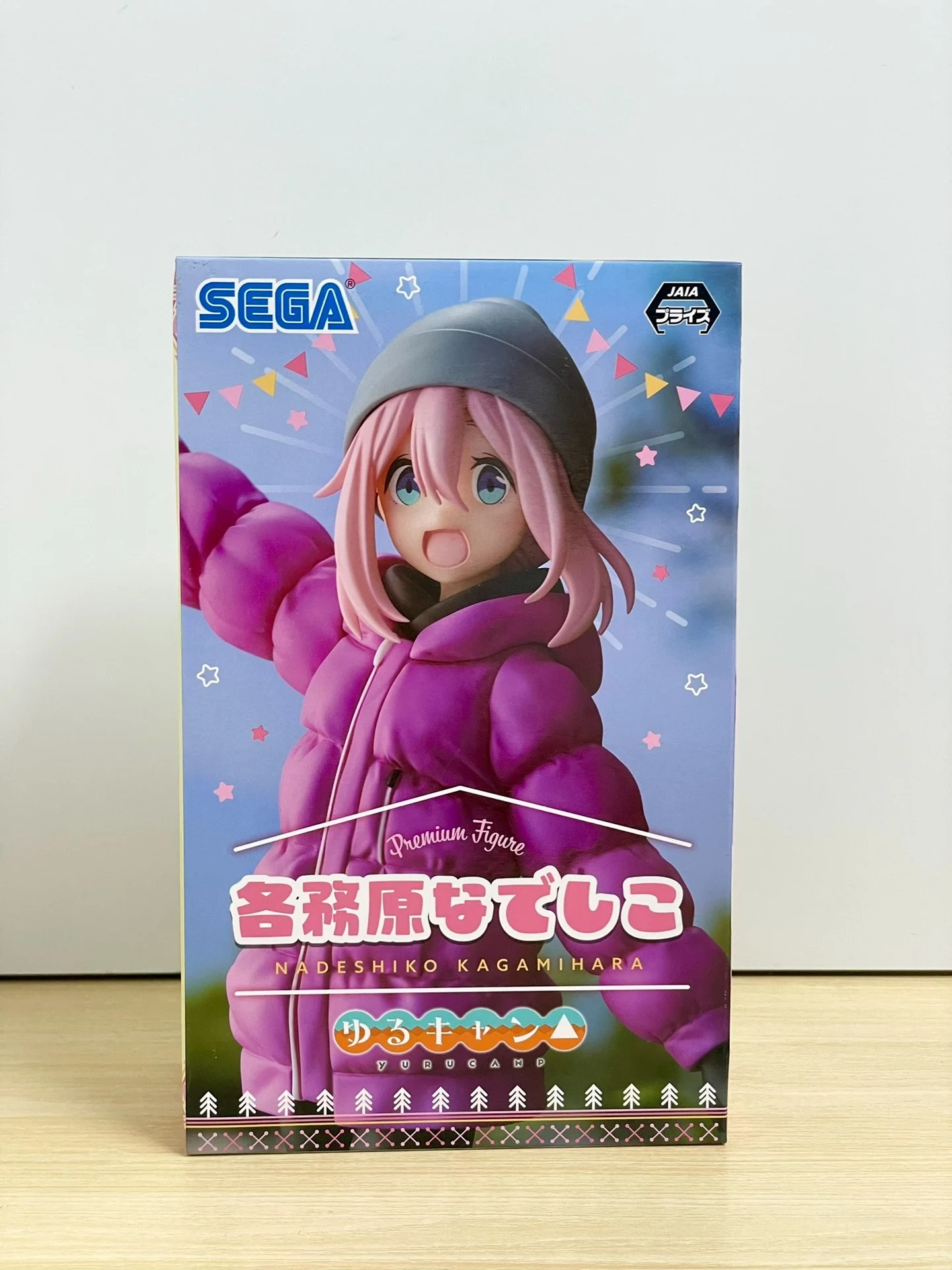 In Stock Genuine SEGA PM Anime LAID BACK CAMP Kagamihara Nadeshiko Action Figure Fans Collectible Model Toy Statue Birthday Gift