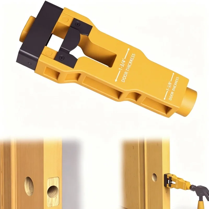 Door Latch Mortise Tool Kit Professional Wood Mortising Material Removal Tool for Door Lock Mounting and Installation