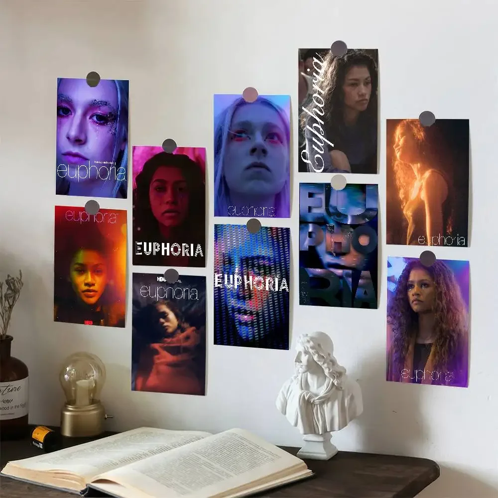 1 قطعة Euphoria TV SeriesDIY ملصق لاصق مقاوم للماء ورقة ملصق مقهى بار ديكور المنزل