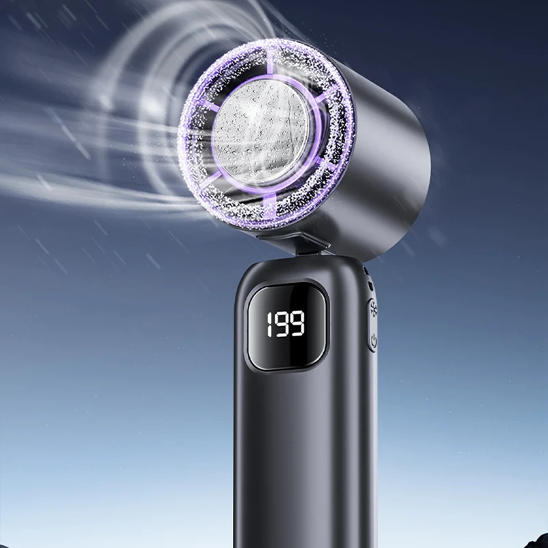 Xiaomi Youpin 扇風機ポータブルターボファン充電式冷却ハンドヘルドデスクトップ兼用エアコンキャンプファン新