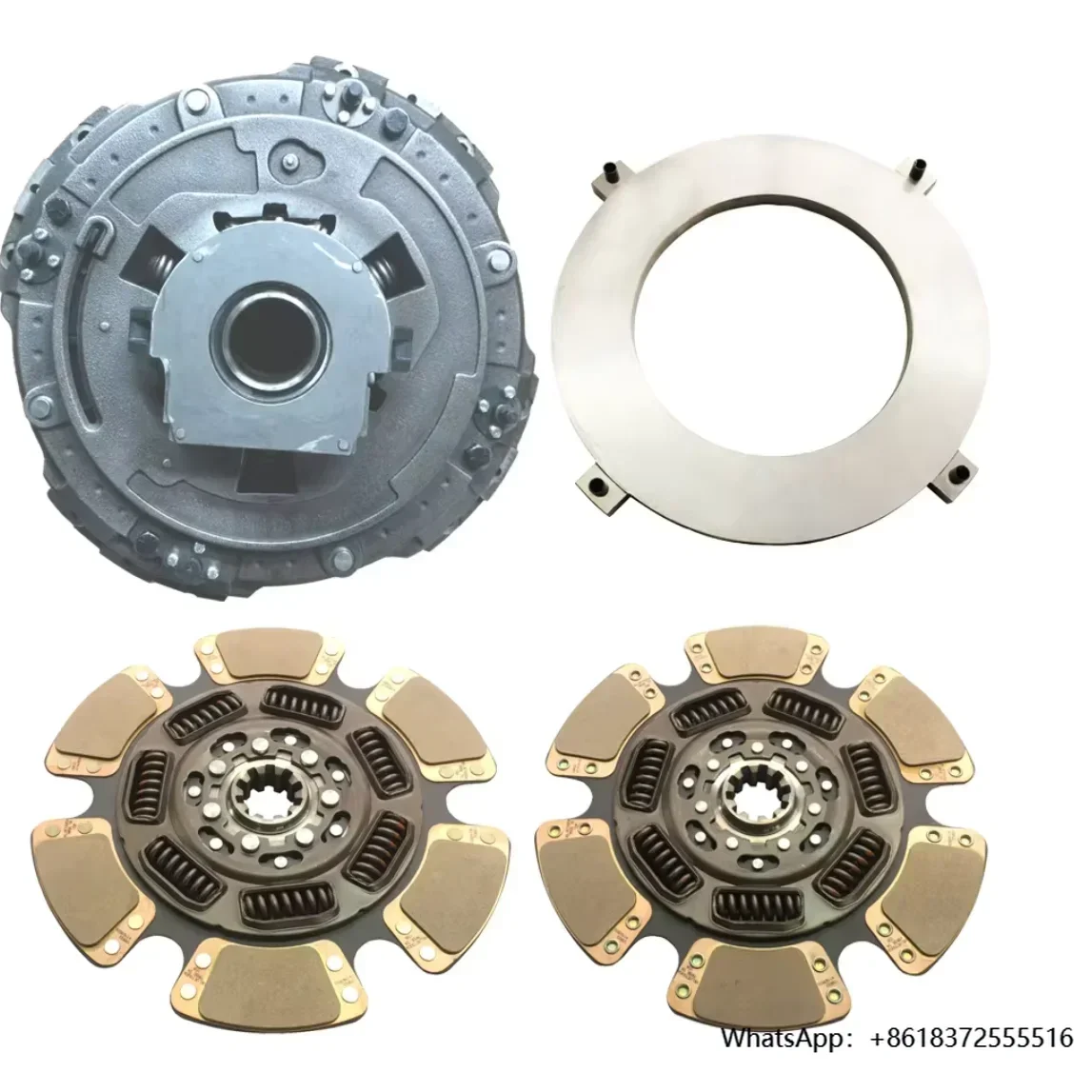 

X 209701-25 Clutch Assembly Auto Adjustment Type Clutch Kit 15 1/2" For Freightliner Heavy Duty Clutch Replacement