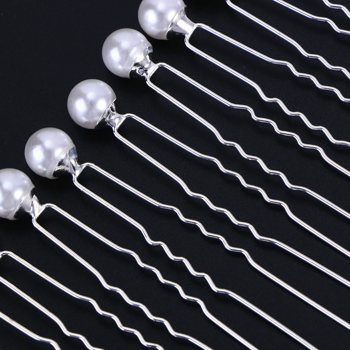 

10 Pcs Hairpins for Bridal Spiral Hairpin Elegant Women's Graceful Charming Accessories Korean Fake Metal Updo