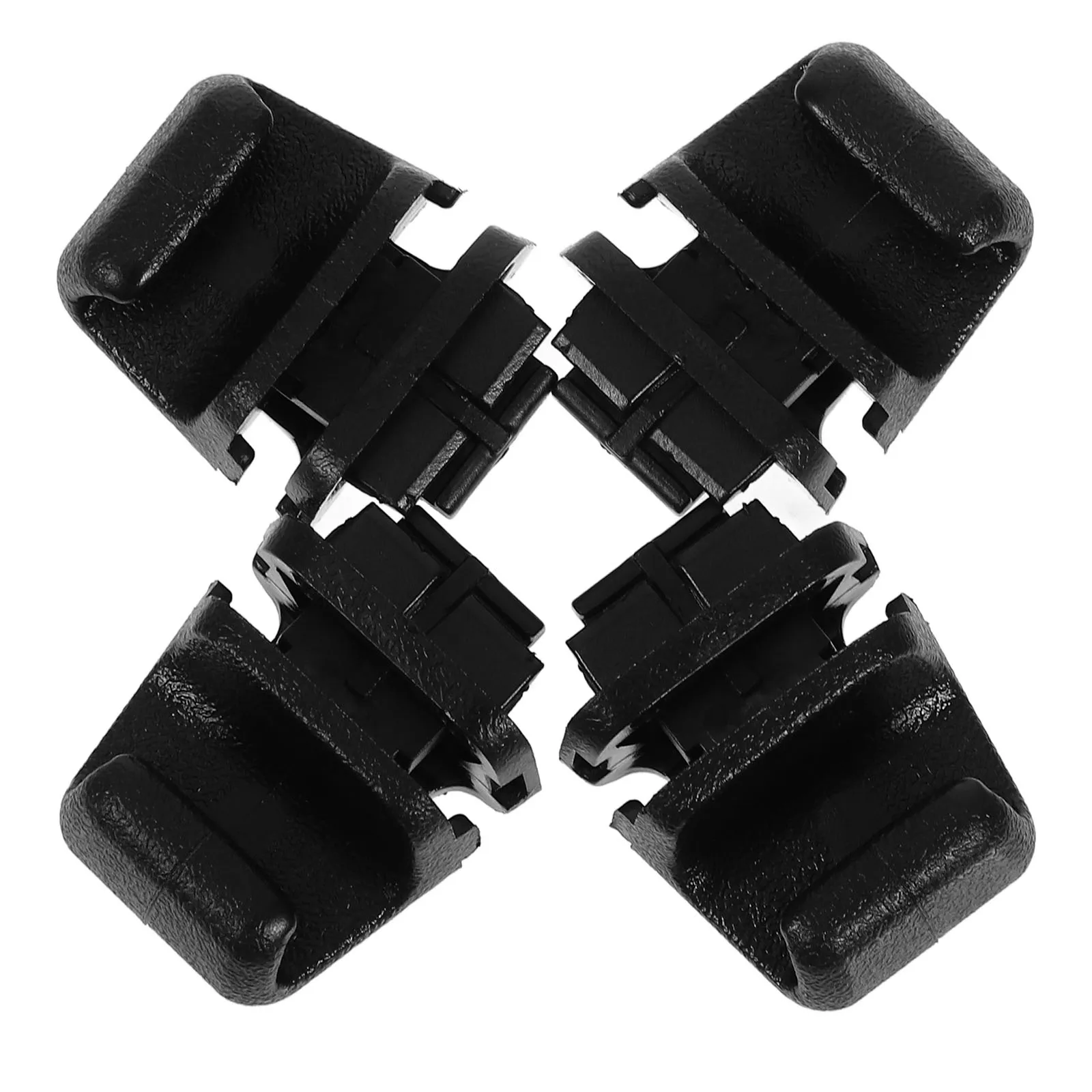 

4Pcs Rear Door Curtain Hook Plastic Interior Blind Curtain Holders Sun Shade Accessories for Car Window Drapery