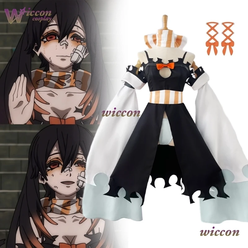 

Amo Empool Косплей Костюм Щепка Выдалбливают Белье Jirai Kei Аниме Gachiakuta Сексуальные Парики Ремешки Хэллоуин Лолита Хэллоуин Cos