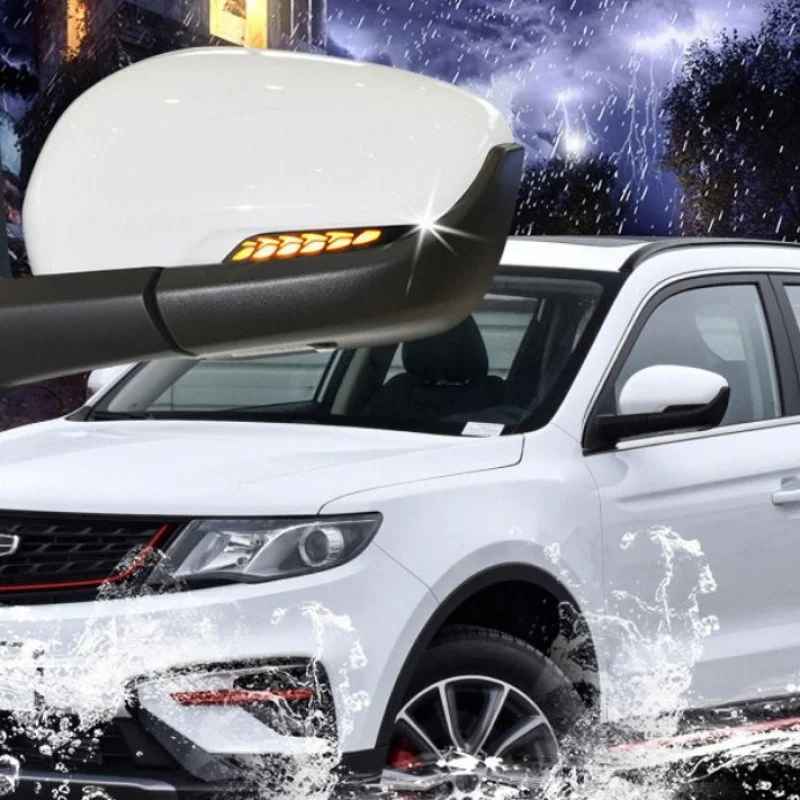 

SAARA применима к Geely Boyue BaotengX70, зеркало заднего вида, плавный указатель поворота, синий дневный ходовой свет, модель в масштабе дракона