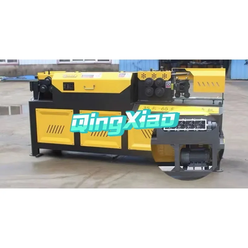 Kiloton Model 4-10mm Automatic Steel  Bar  Straightening Cutting Machine 7.5kw Core Motor CE Certified In Stock For Construction